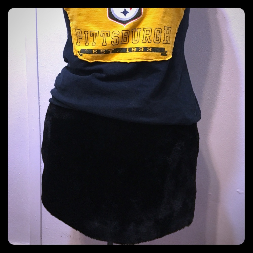 NWT Fuzzy Mini Skirt